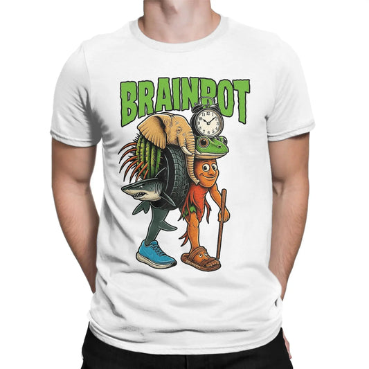 BrainRot Slogan Tee