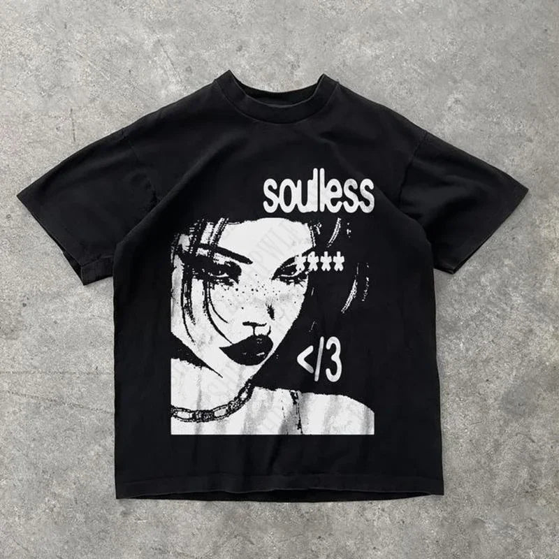Soulless Vixen Oversized Graphic Tee