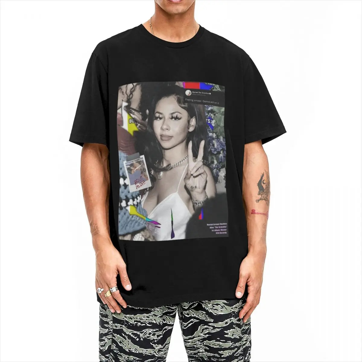 Mariah The Scientist Collage Tee