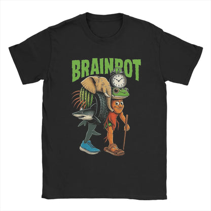 BrainRot Slogan Tee