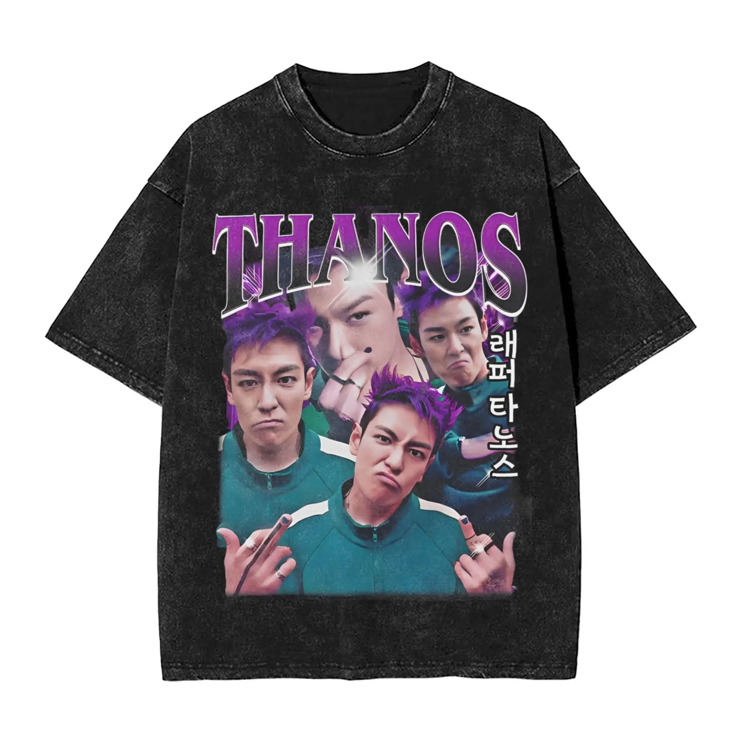 T.O.P Seung Vintage Washed Tee