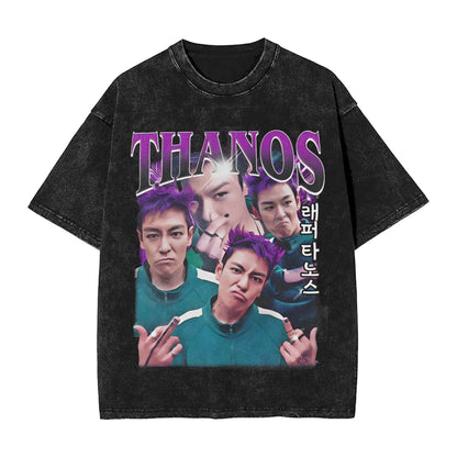 T.O.P Seung Vintage Washed Tee