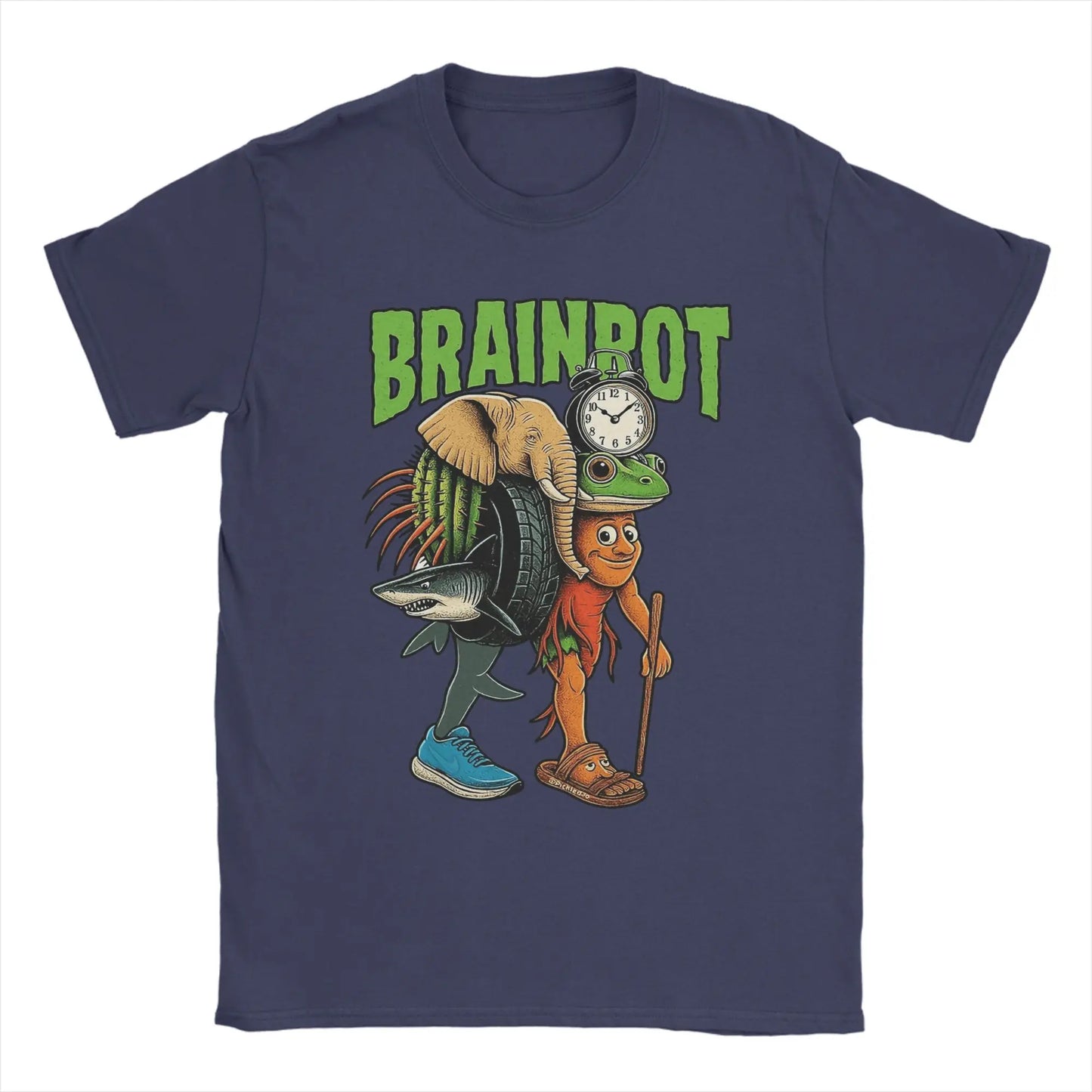 BrainRot Slogan Tee