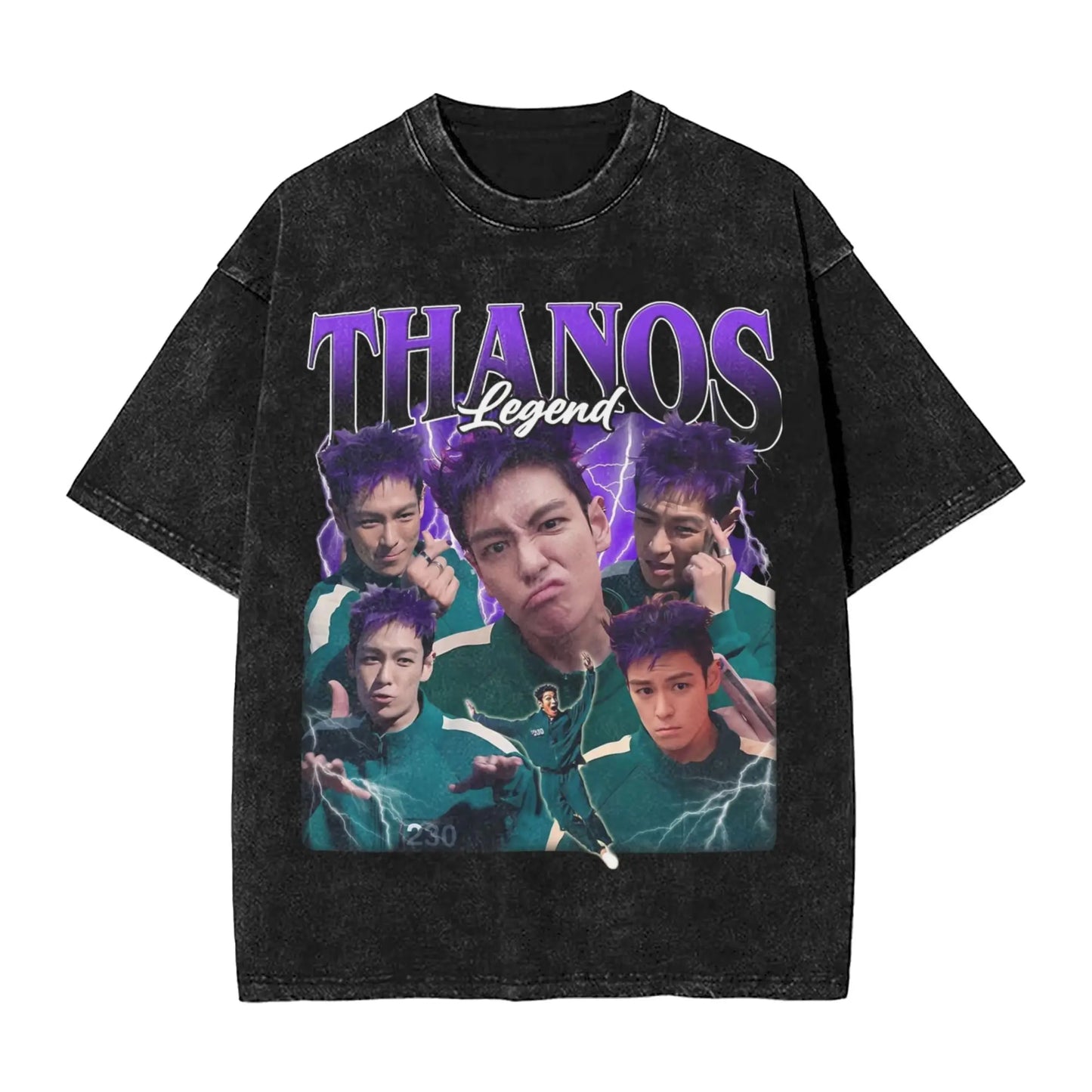 T.O.P Seung Vintage Washed Tee