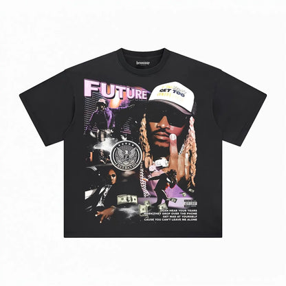 Future “Pluto” Vintage Bootleg JetBlack Graphic Tee