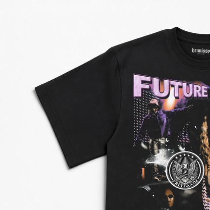 Future “Pluto” Vintage Bootleg JetBlack Graphic Tee