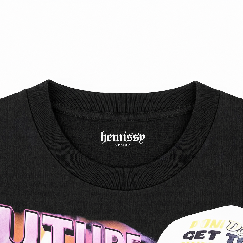 Future “Pluto” Vintage Bootleg JetBlack Graphic Tee