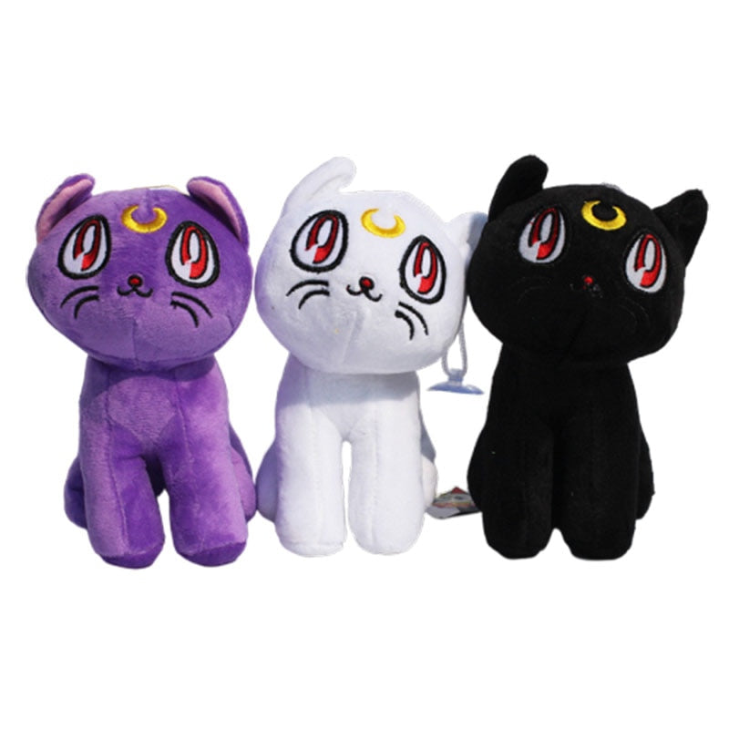 Sailor Moon Luna Cats Artemis Diana Plush Toy