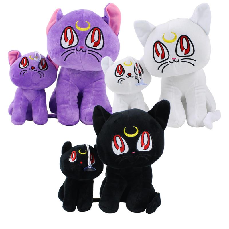 Sailor Moon Luna Cats Artemis Diana Plush Toy